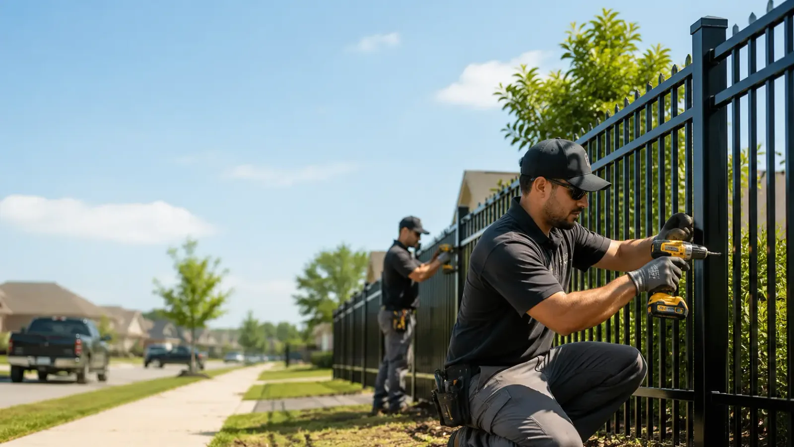 Metal Fence Installation in Page, ND